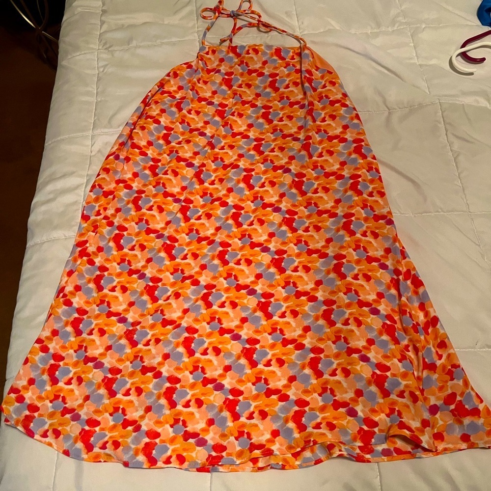 Caramela Halter Dress Size L